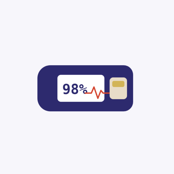 Ilustración de oximetro